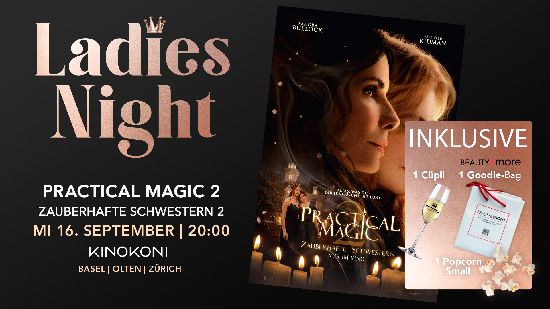LadiesNight Practical Magic 2 Zauberhafte Schwestern