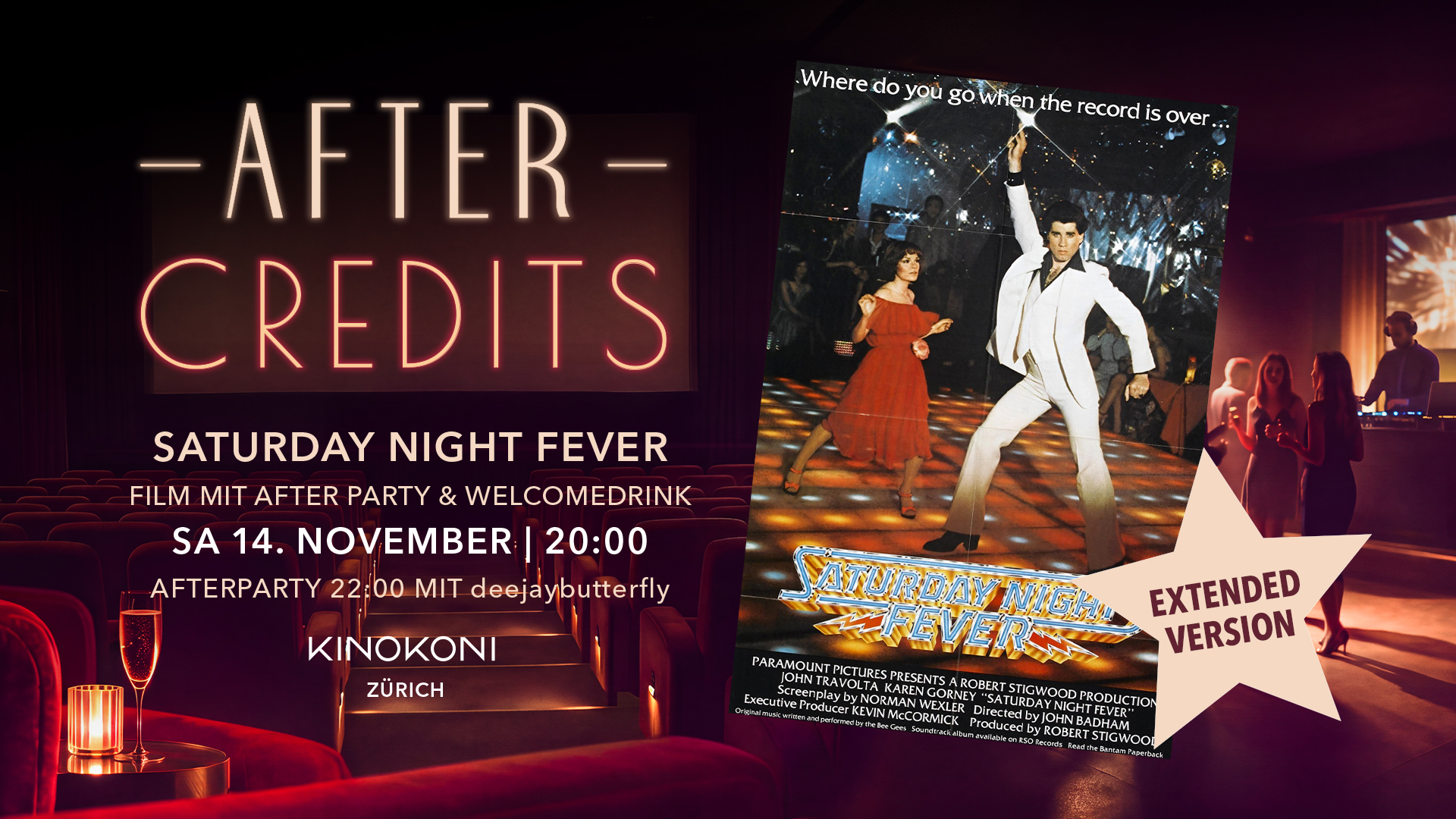 After Credits - FIlm & Afterparty im KINOKONI